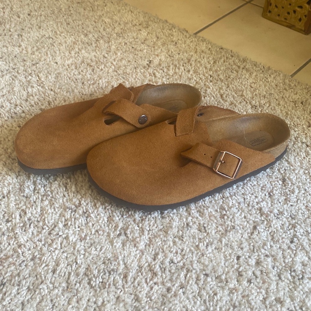 Birkenstock Boston clogs, soft footbed